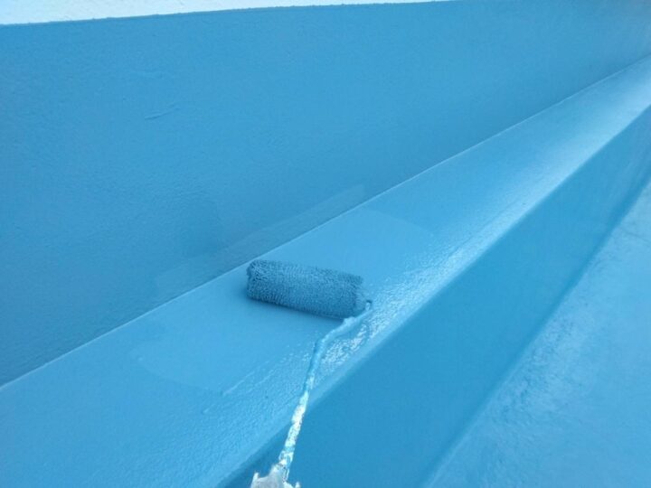 プール塗装