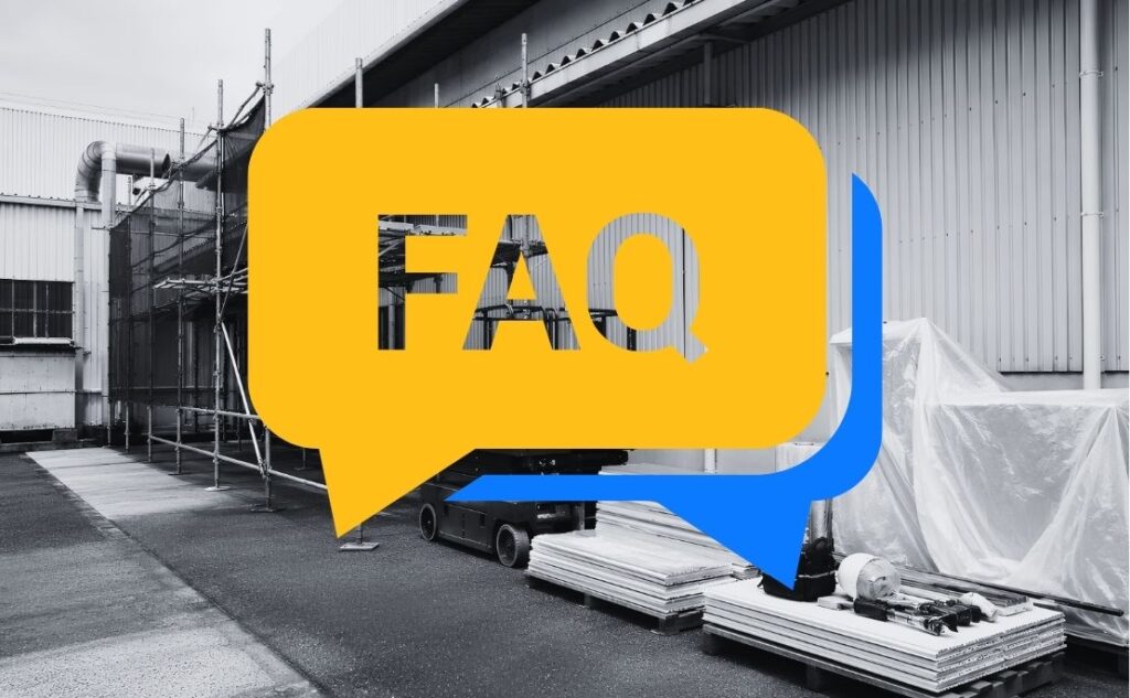 FAQ｜工場修繕の費用・見積もりに関するよくある質問