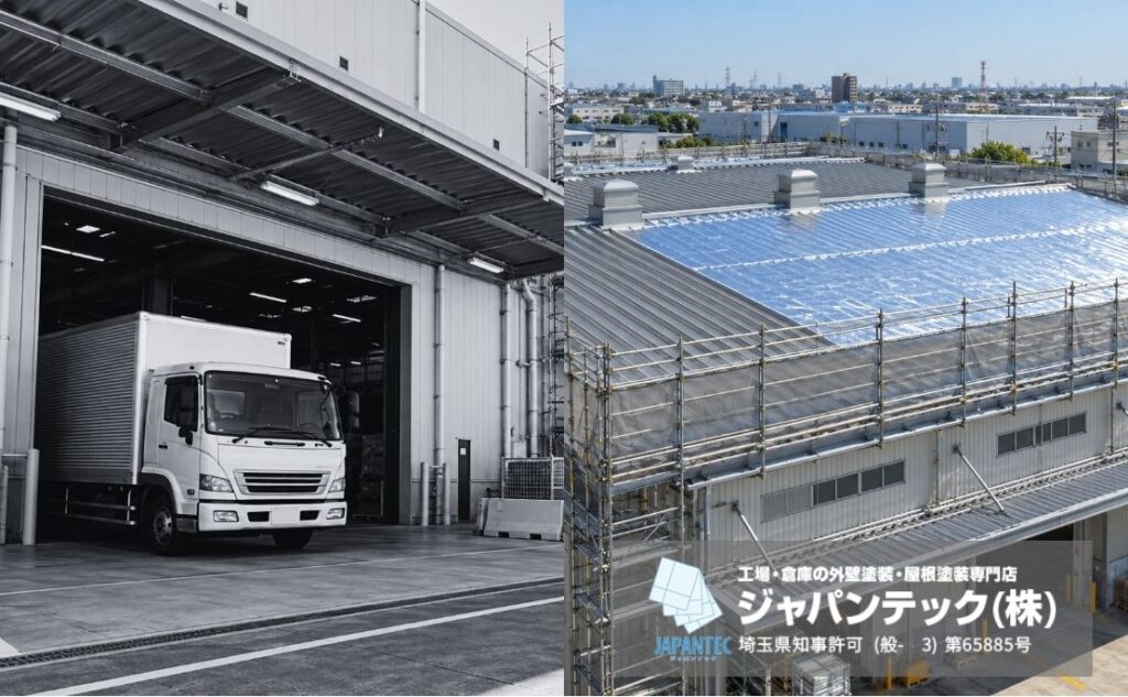 工場の遮熱シート施工は操業を止める？工期・安全対策・屋根補修の進め方