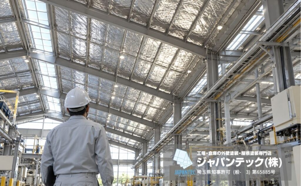 工場の遮熱シートは効果がない?越谷市・春日部市で確認したい温度測定と向き・不向き