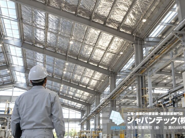 工場の遮熱シートは効果がない?越谷市・春日部市で確認したい温度測定と向き・不向き